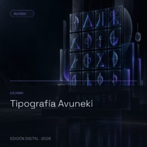 Tipografía Avuneki — licencia personal