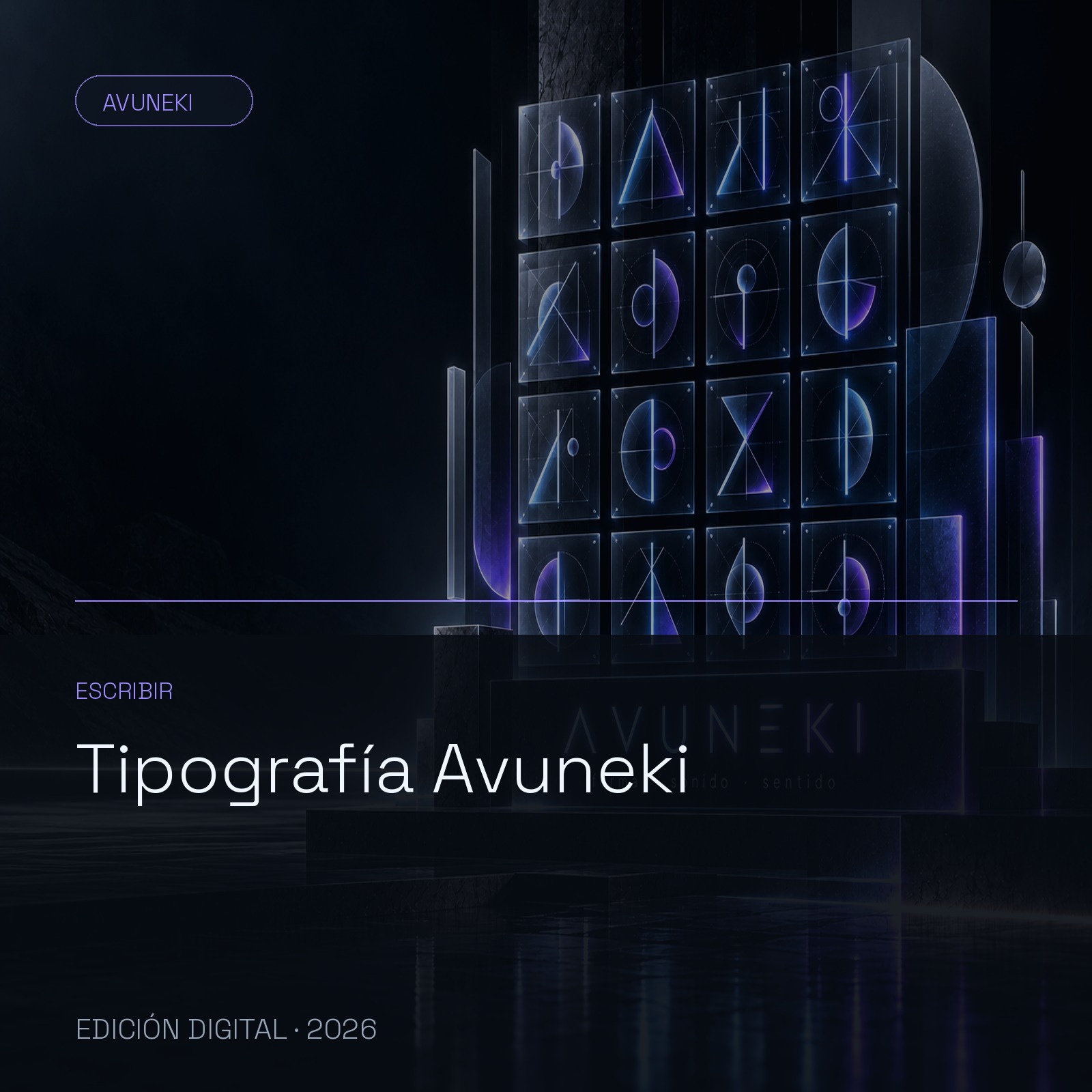 Tipografía Avuneki — licencia personal